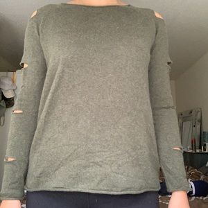 Aqua Cashmere Sweater